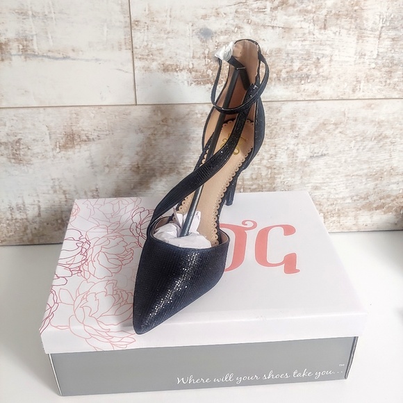 Journee collection women's "zeta" black stilleto - Picture 2 of 5